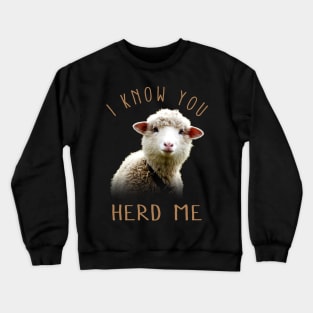 Pint-sized Paws Parade Sheep Whispers, Tee Triumph Extravaganza Crewneck Sweatshirt